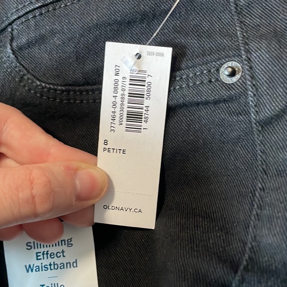 BNWT Old Navy Super Skinny Black Jeggings Petite - Picture 5 of 7